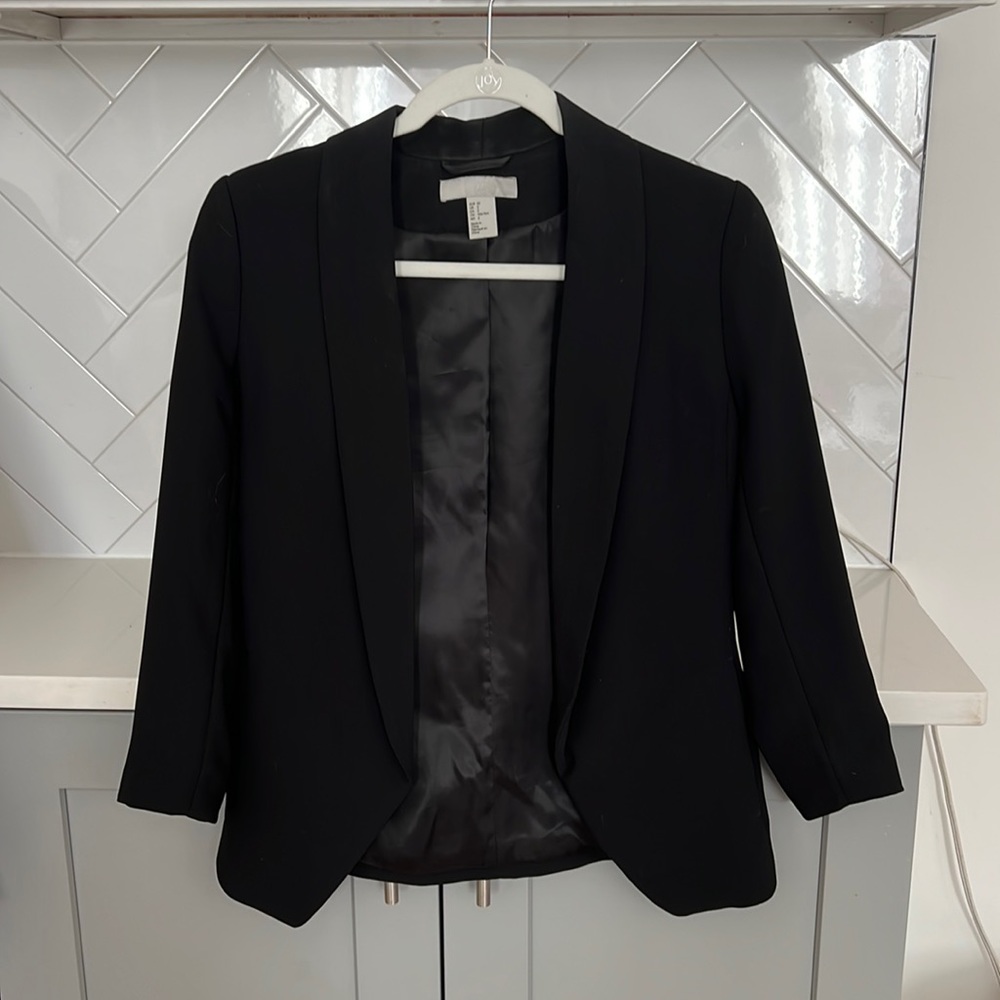 Black H&M blazer